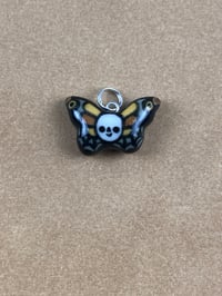 Image 2 of Tiny Death Moths - gold and platinum options 