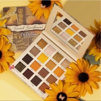 Image 1 of BEBELLA COSMETICS - SWEET SUNFLOWER EYESHADOW PALETTE 