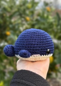 Image 1 of Blue Whale Plush