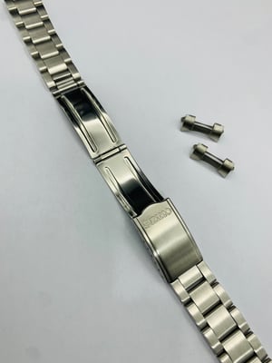 Image of 20mm Seiko curved lugs stainless steel gents watch strap,New.(MU-18)