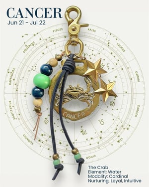 Image of ZODIAC CHARM: CANCER
