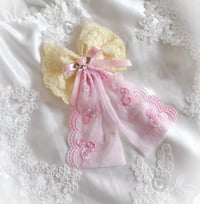 Strawberry Lemonade Butterfly Bow