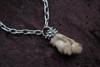 Image 5 of Dead Good spikey hare foot necklace