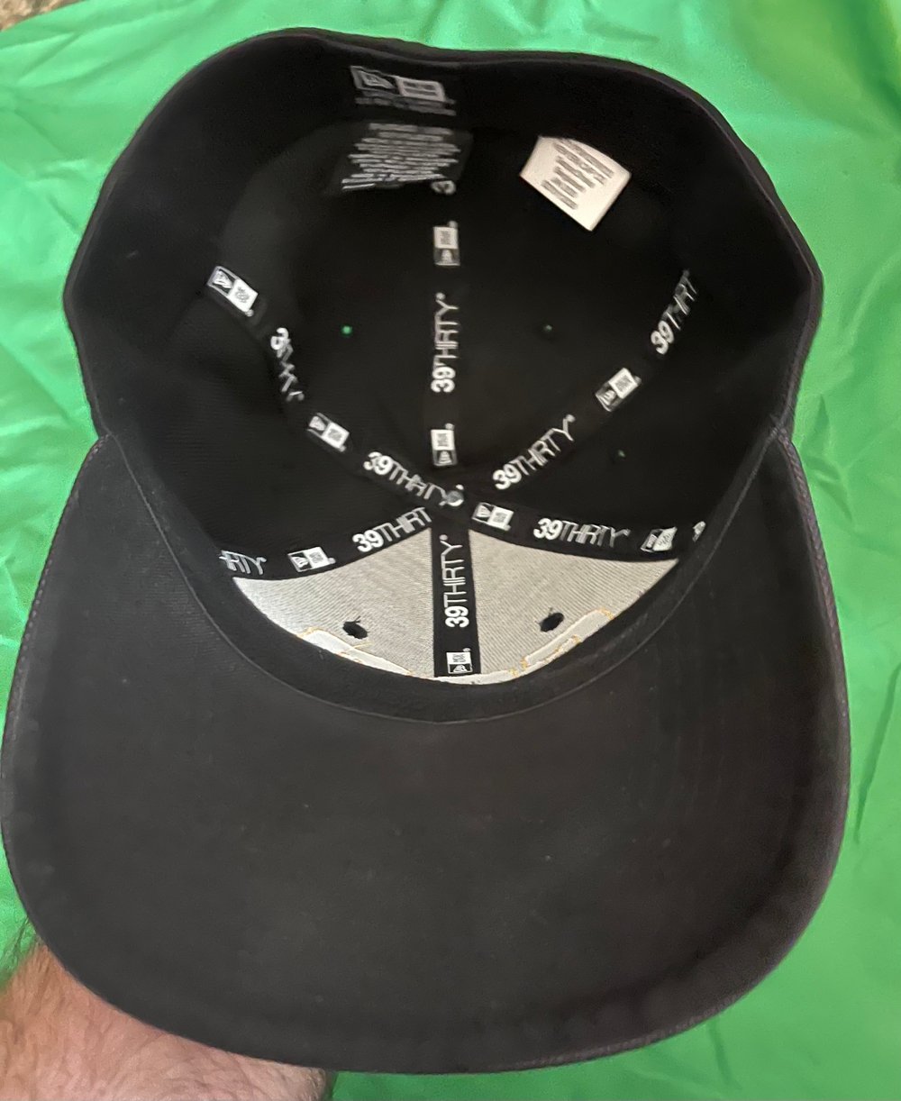 Black New Era 39thirty SSD logo Yellow Outline Hat