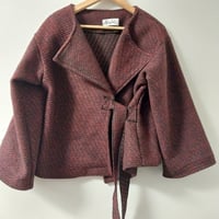 Image 1 of KylieJane Kimono Jacket -red/black 