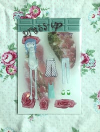 Image 2 of Dress Up Sticker (Mint Rose Choco)