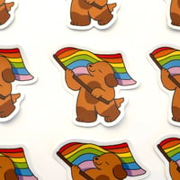 Image 3 of Pride Flag Sticker New