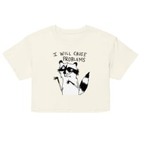 Image 6 of Women’s crop top CAUSE PROBLEMS