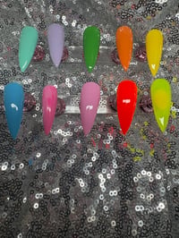  Create your own long stiletto  gel, Press on nails