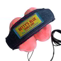 Image 3 of Betty's Blue plush wired headphones