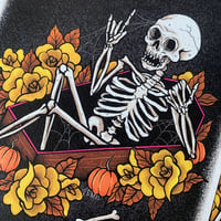 Image 2 of Skeleton at the Feast A5 Print