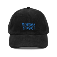 Image 1 of “Enthusiasm Enthusiast” Vintage corduroy cap 