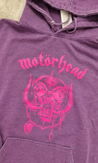 Image 4 of Motorhead ONE OFF Purple Hoodie