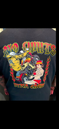 Image 4 of No Limits DYNA  design on back  logo on front  Black Tee Small to 3X 