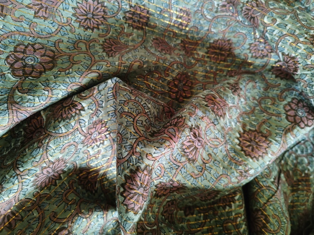Image of Namaste fabric lurex doré 