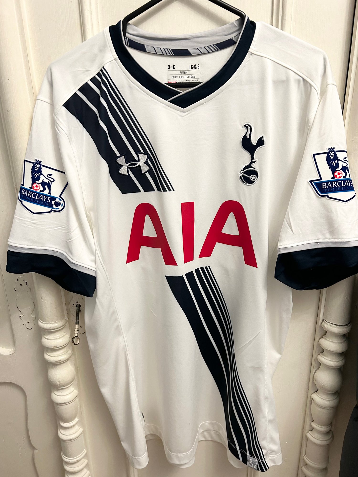 Image of Tottenham Hotspur “ALLI 20” 2015/16 Home Shirt + patches (L)