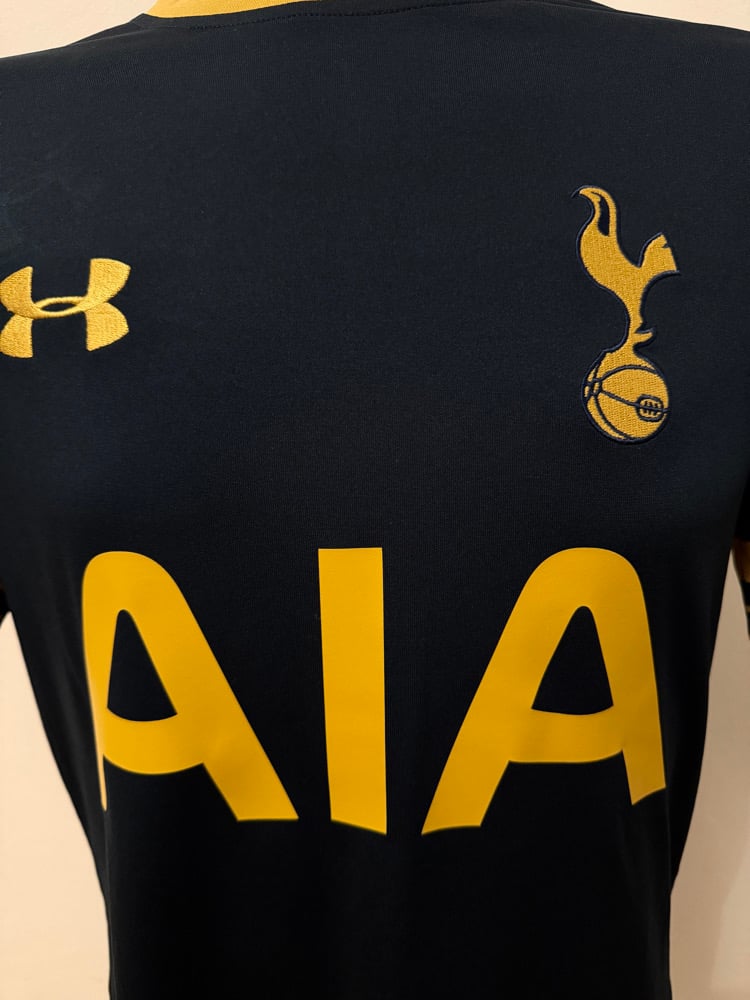 Image of Tottenham Hotspur “DEMBÉLÉ 19” 2016/17 Away Shirt + PL patches (S)