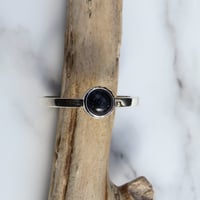 Image 5 of Galaxy Sterling Silver Blue Goldstone Ring
