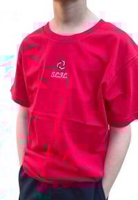 Image 3 of Kids S.C.F.C T-Shirt in Red