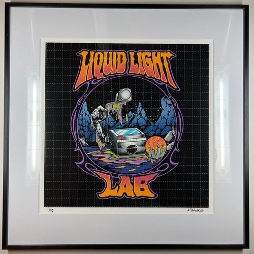 Image of "Liquid Light Lab" - Large Format 12" Blotter Art