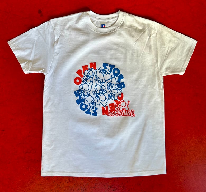 Image of 10 JAHRE OPEN STORE SHIRT by TOSHKI