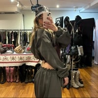 Image 5 of KHAKI HOODED SLEEVES