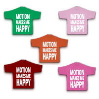 Image 3 of "Motion Makes Me Happy" Oversized Tee