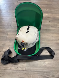 Image 3 of 6- Pack Hat Carrier  (Green)