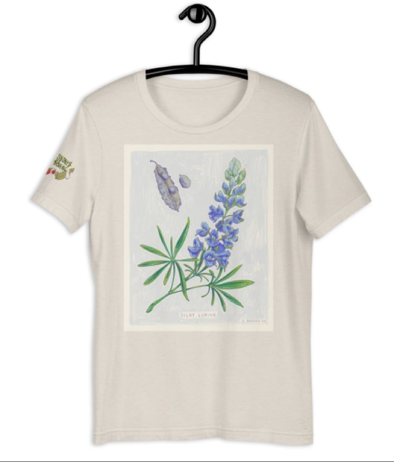 Image of Lupine Tee- Boxy/Unisex Fit