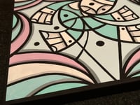 Image 3 of "Entrance," Original Acrylic Painting On Stretched Canvas 