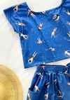Ready Made Swimmers Cropped T Top with Free Postage 