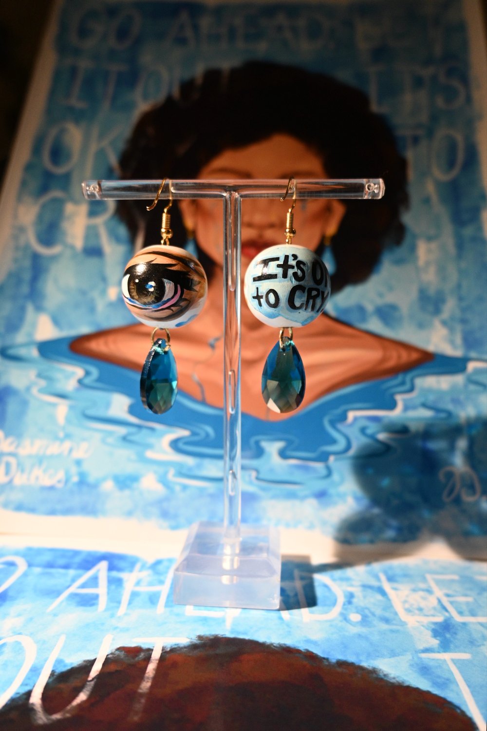 It’s ok to cry EARRINGS