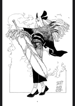Image of Pre-Order HKCC : Taigami - Black & White Art book *Signed & Sketch *