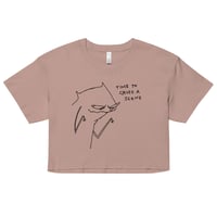 Image 1 of cause a scene Women’s crop top 