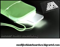Stoned army travel clutch
