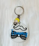 Image 1 of Personalized keychain With Favorite Character