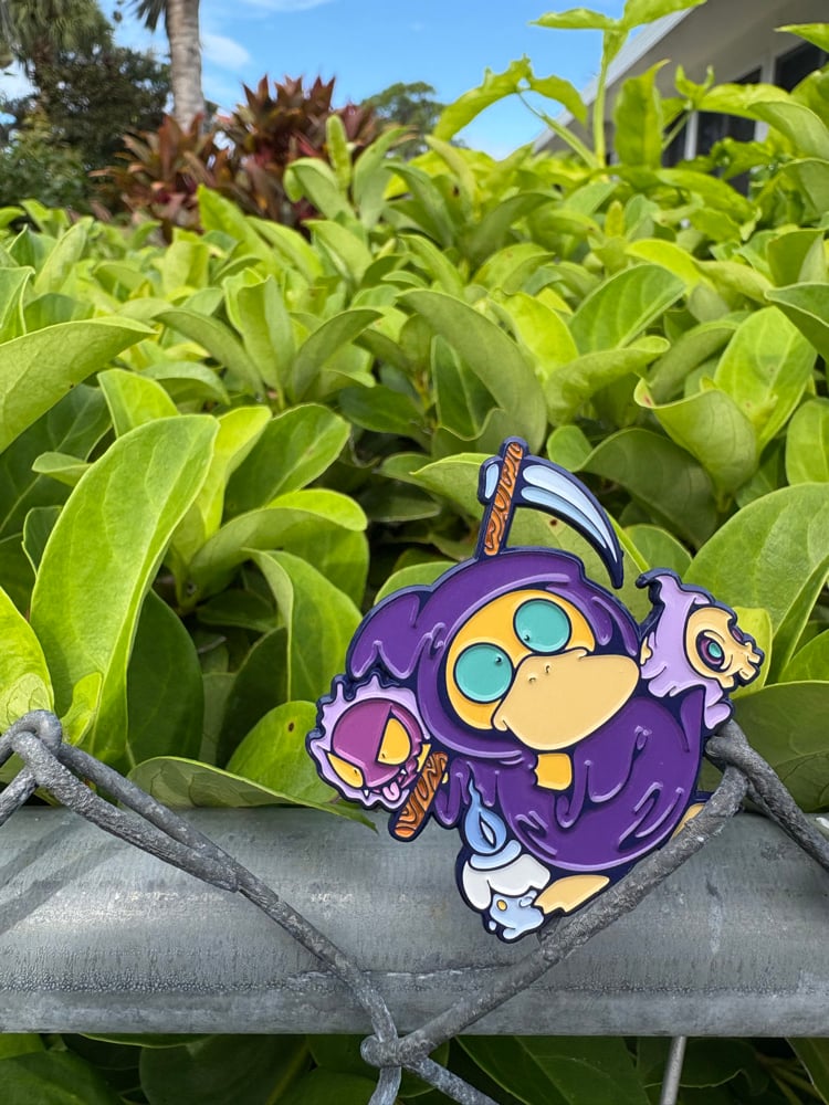 Image of Scythe Duck (Hat Pin)