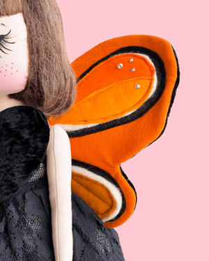 Image of FLY ME AWAY MEDIUM ART DOLL