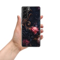 Image 9 of Baroque Style Gothic Inspired Rose Oil Painting Clear Case for Samsung®