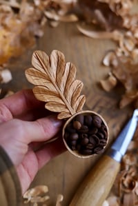 Image 2 of Oak Leaf-Coffee Sccop 