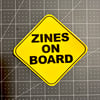 Zines On Board Bumper Sticker