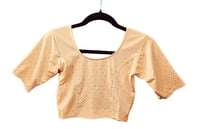 Image 2 of Heena Golden_Premium Quality Stonework Stretchable Blouse
