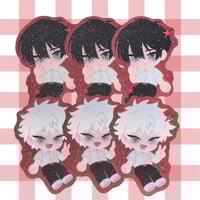 Image 1 of The Summer Hikaru Died Glitter Frosted Stickers