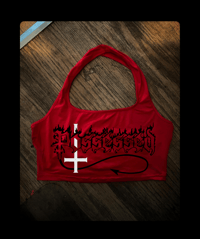 Image 1 of Red Halter