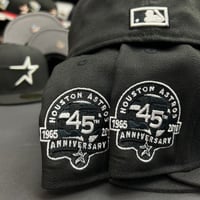 Image 3 of New Era 59Fifty Black-White 45th