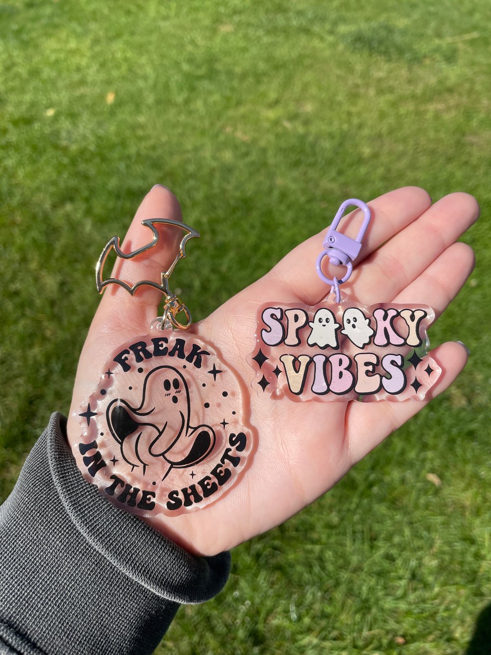 Image of Spooky Acrylic Keychains 