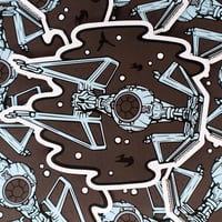 TIE Interceptor Sticker