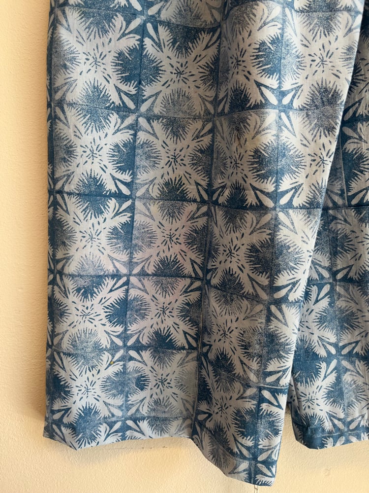 Image of Oversize pants blue batik  (xs-xxl))