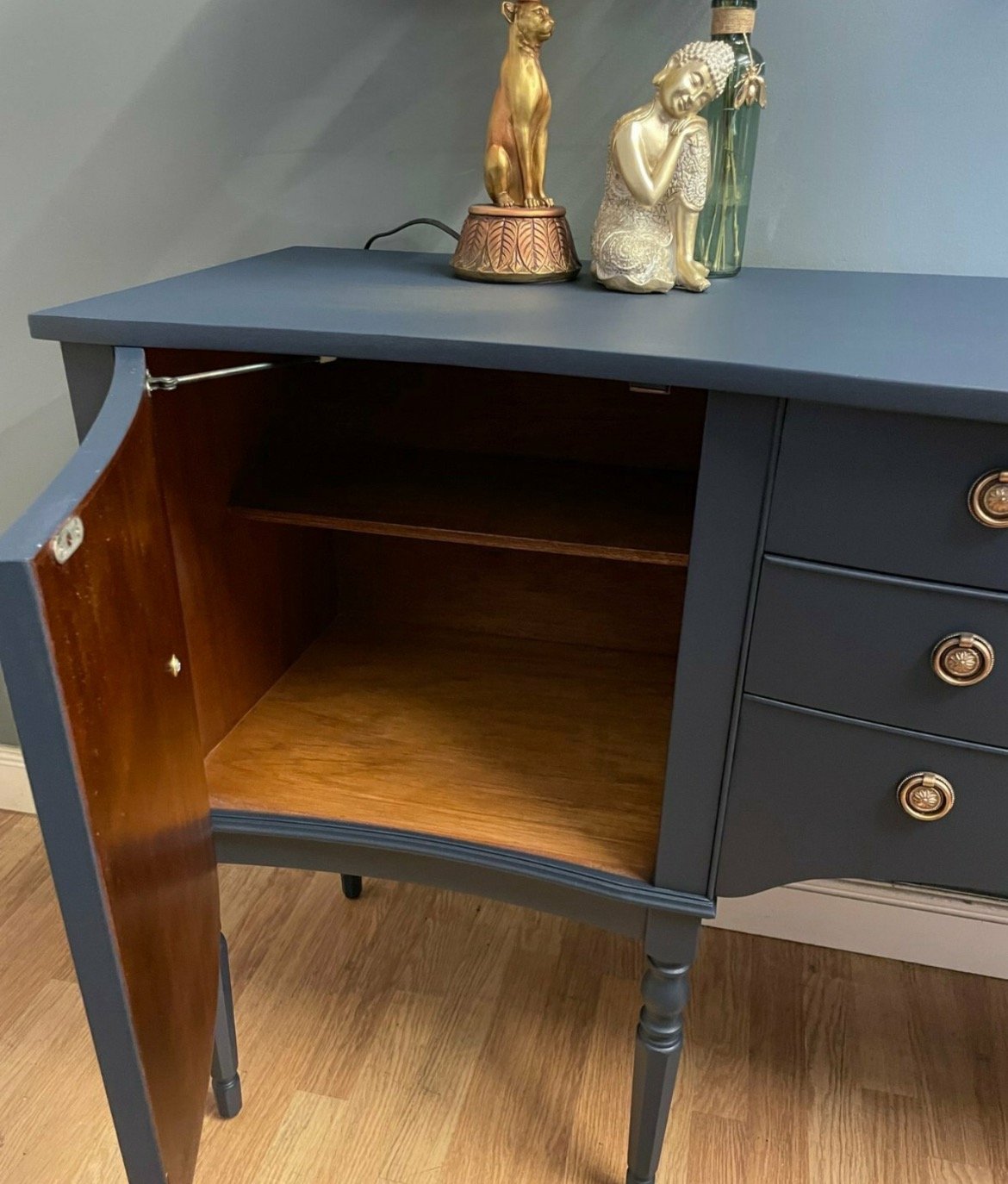 Image of Stunning dark blue sideboard 