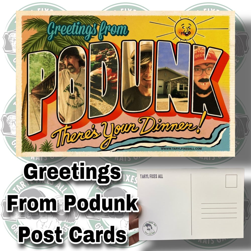Post Cards! Greetings From Podunk! (FREE USA Shipping)